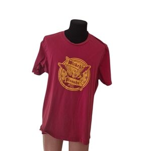 Red BOSTON  Roller Derby Graphic T-Shirt 2XL